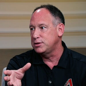 Arizona Diamondbacks legend and current Senior Advisor to the President & CEO for the team Luis Gonzalez during an interview for STN's Arizona Achievers. (STN)