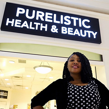 The founder of the only Black-owned business in Chandler Fashion Center explains how the Zion Institute is helping her turn her dreams into reality