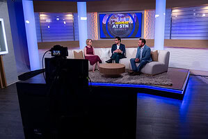 panel discussion, live studio audience, interview