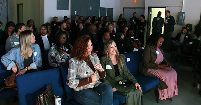 The live studio audience during the taping of Episode 6 of It Happens at STN, March 2, 2023 (STN/Brett Haehl)