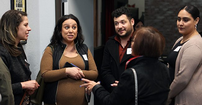 Guests arrive for the taping of Episode 6 of It Happens at STN, March 2, 2023 (STN/Brett Haehl)