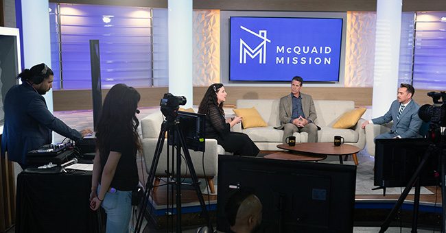 The McQuaid Mission Action Panel during the taping of the June episode of It Happens at STN on May 18, 2023. (STN/Brett Haehl)