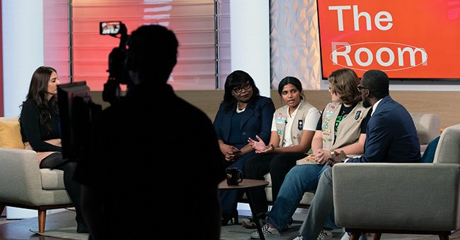 In the Room Action Panel durning the taping of It Happens at STN: Episode 5 in Downtown Phoenix, February 2, 2023 (STN/Brett Haehl)